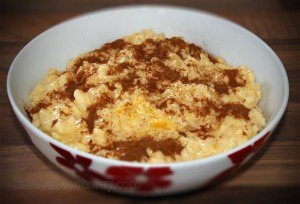 Pudding ryżowy z sosem waniliowym