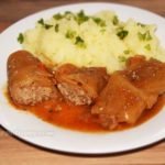 Ciasto z kawą i galaretką