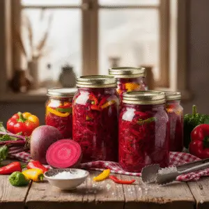 Sałatka z buraków czerwonych
