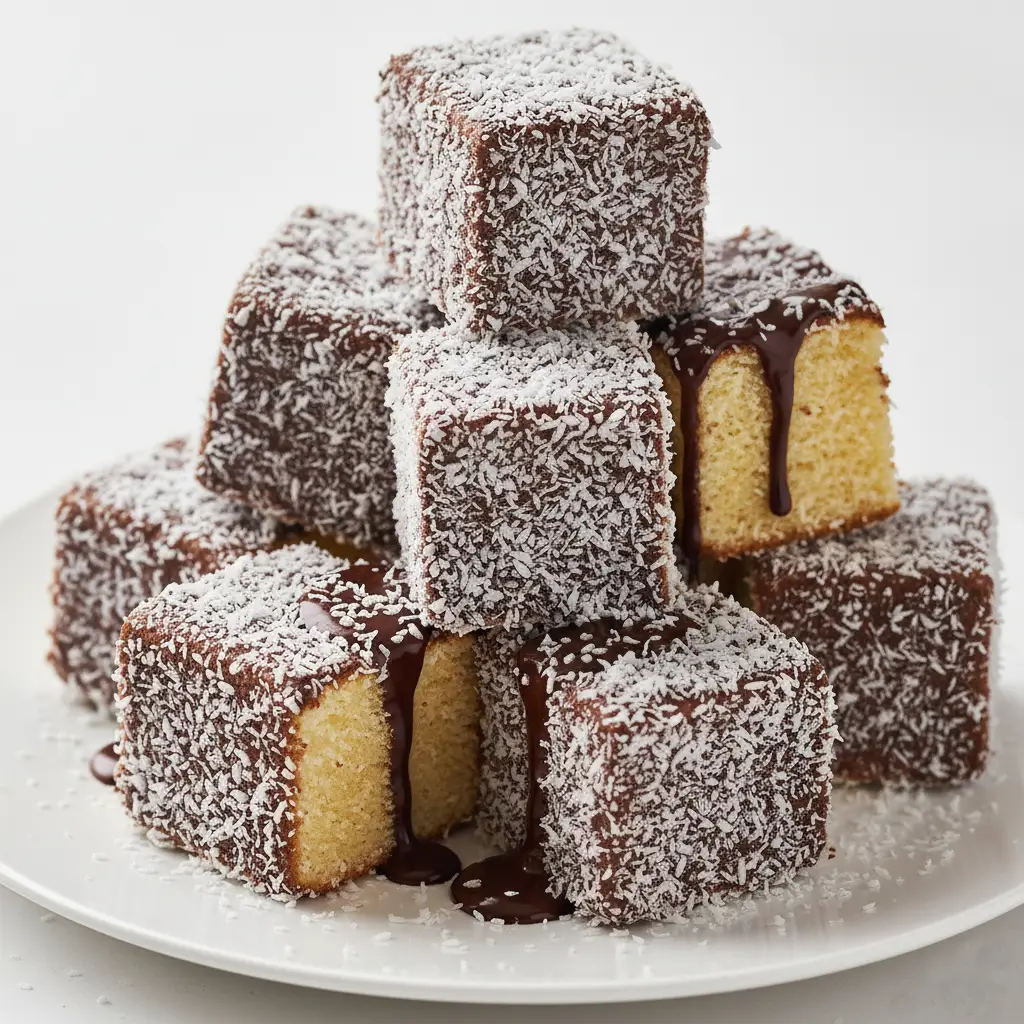 Kostki kokosowe w czekoladzie