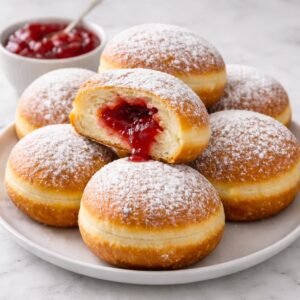 Pączki z marmoladą