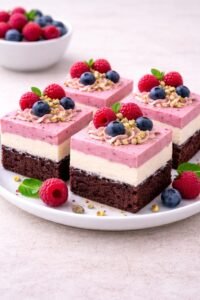 Ciasto kakaowe z musem