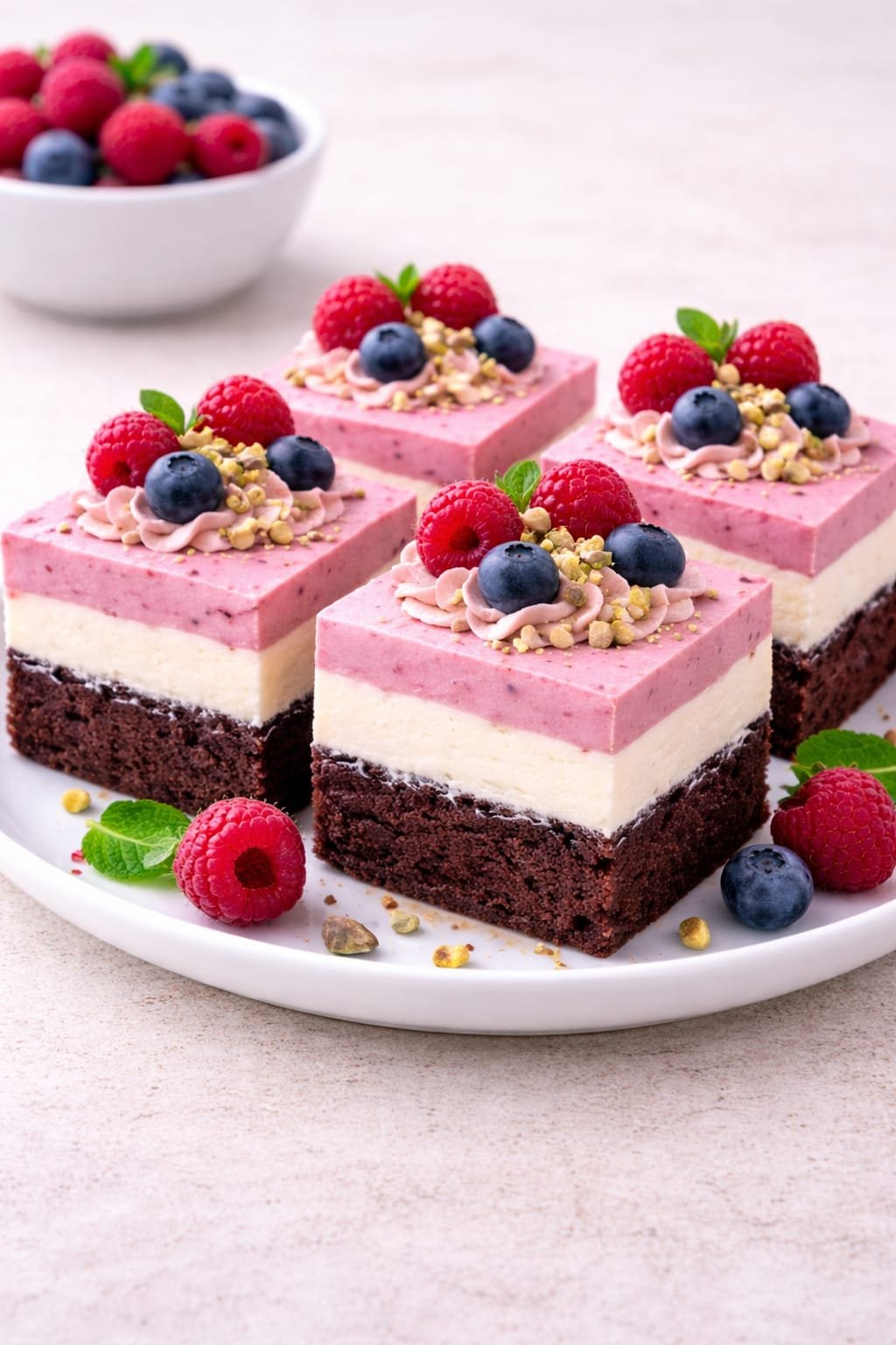 Ciasto kakaowe z musem