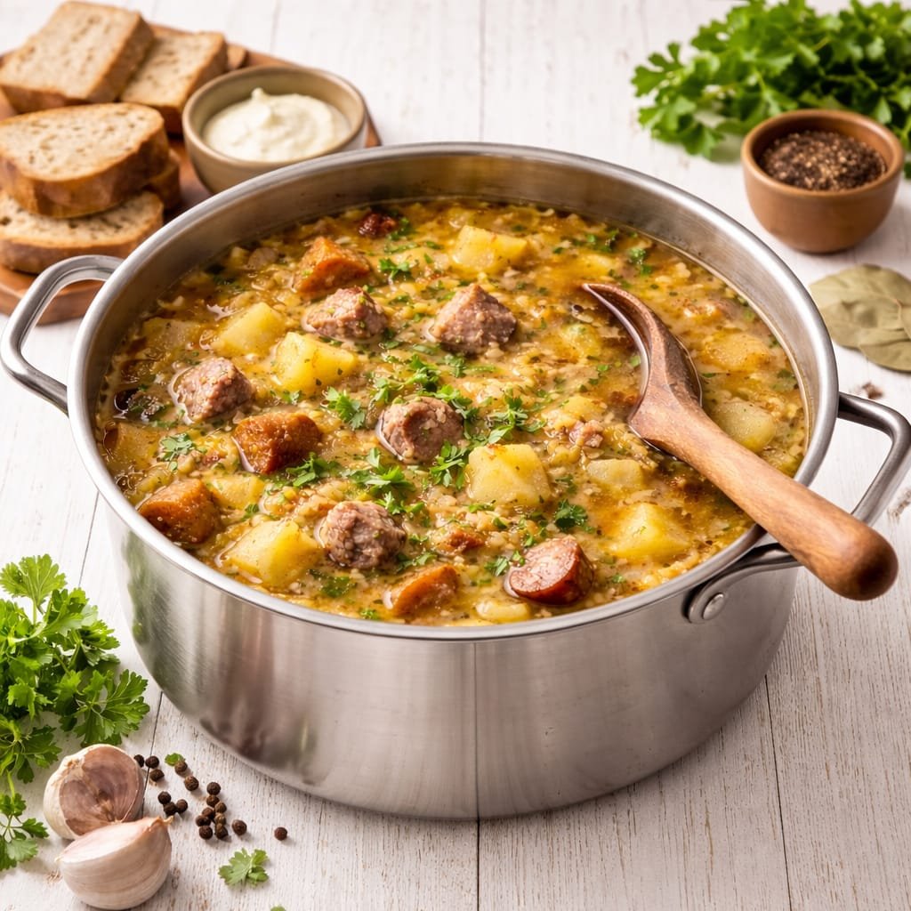 Karmuszka to zupa jednogarnkowa