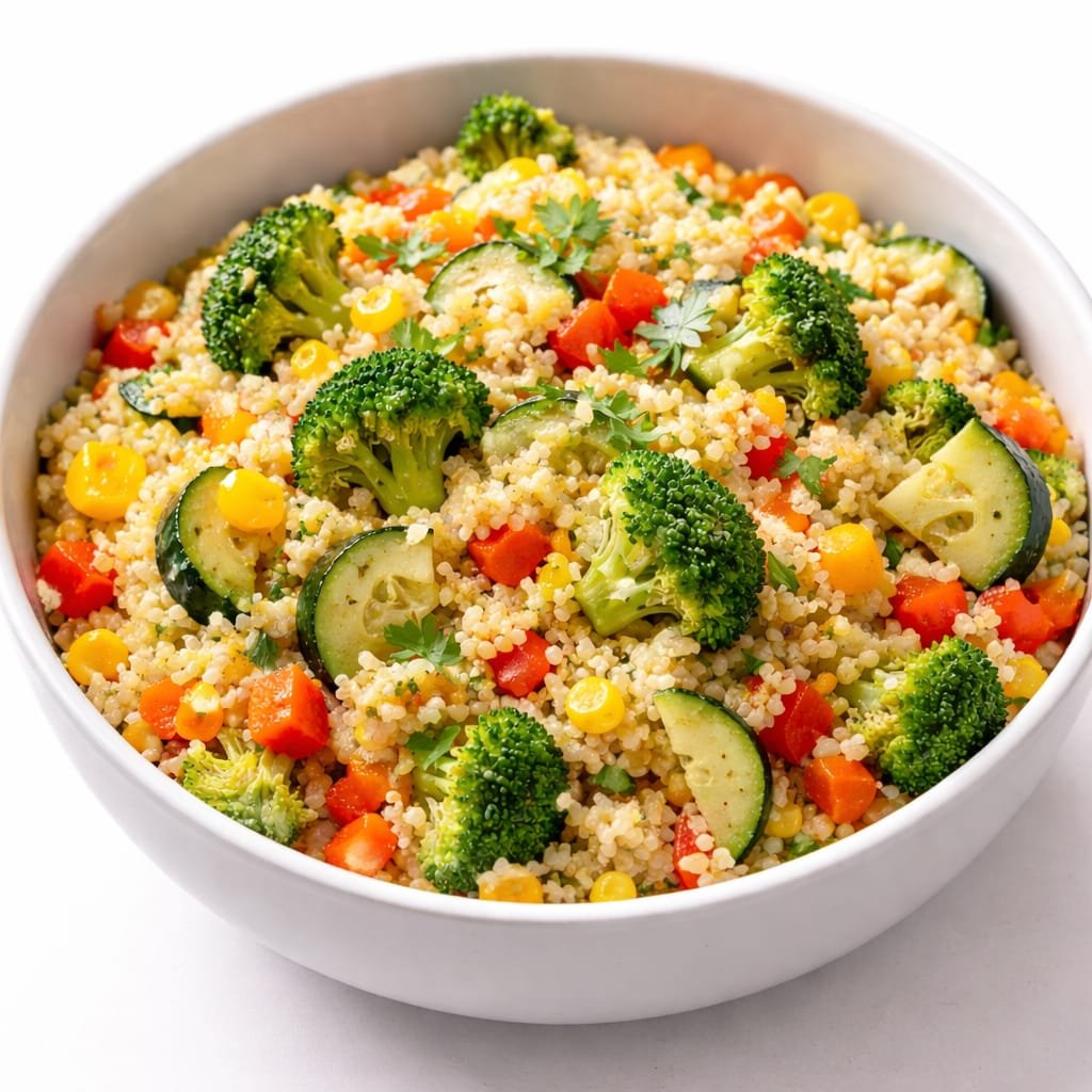 Kasza jaglana z warzywami