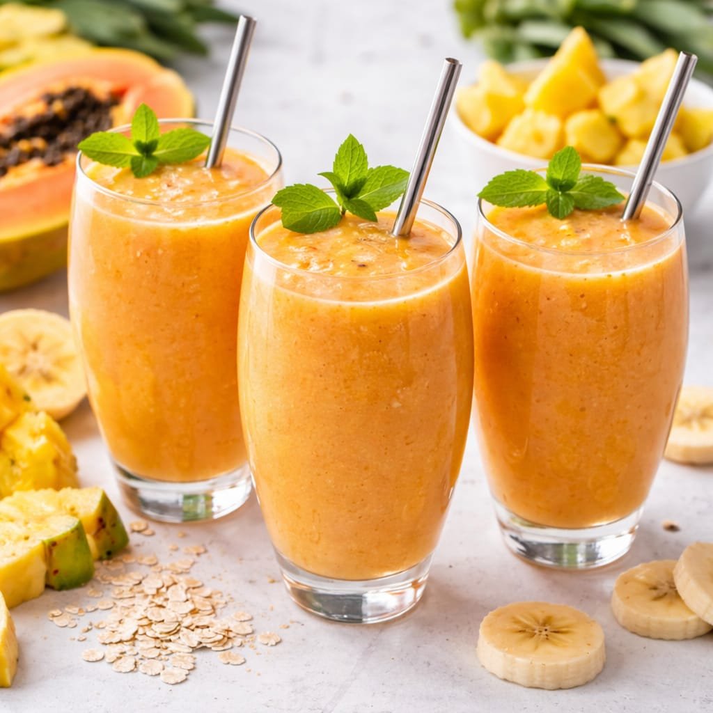Tropikalna energia smoothie przepis