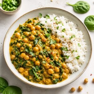 Curry z ciecierzycą przepis